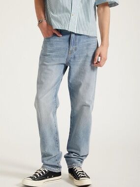 Pacsun Cade Straight Relaxed Fit Jeans Medium Blue Denim Jeans 32x32